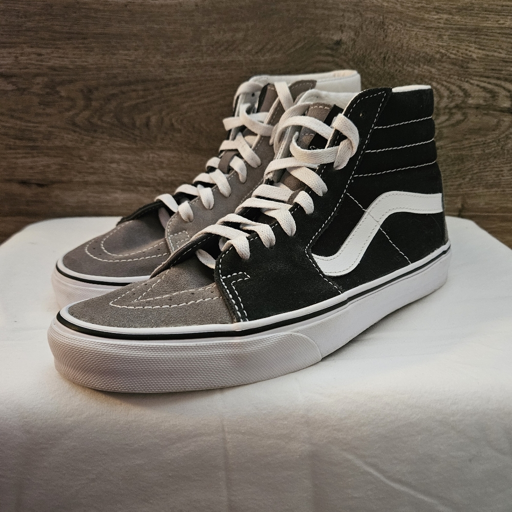 Vans Sk8-Hi Grey, Black, White color blocked